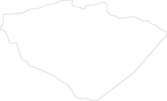 Pastaza Ecuador outline map vector