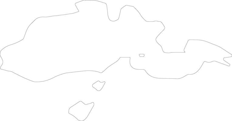 Schaffhausen Switzerland outline map
