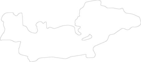 Sondrio Italy outline map vector