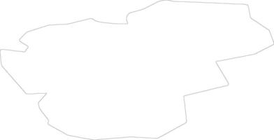 Aglonas Latvia outline map vector