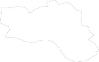 Auces Latvia outline map vector