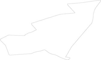 Baltinavas Latvia outline map vector