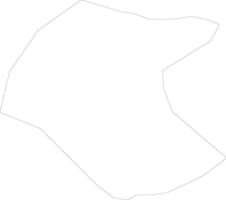 Benedikt Slovenia outline map vector