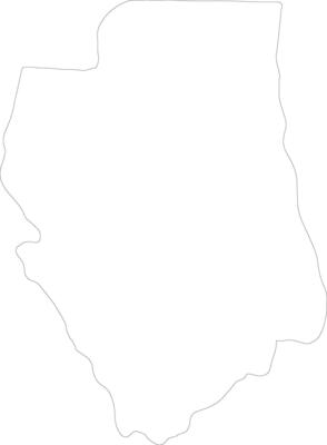 Bukidnon Philippines outline map