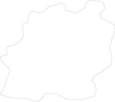 Cantemir Moldova outline map vector