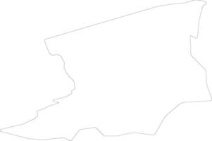 Dundagas Latvia outline map vector