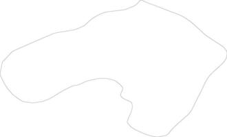 FCT Pakistan outline map vector