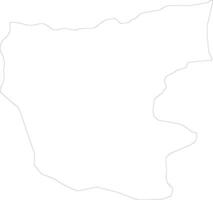 Giresun Turkey outline map vector