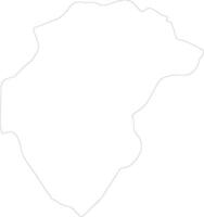 Herrera Panama outline map vector