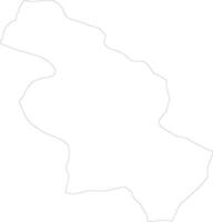 Hsinchu Taiwan outline map vector