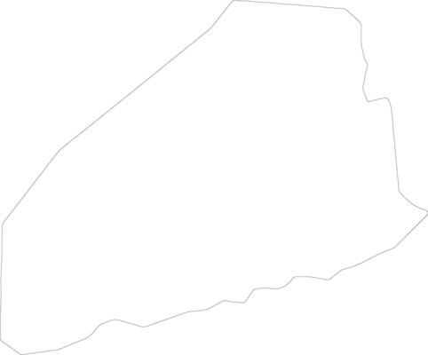 Hoima Uganda outline map