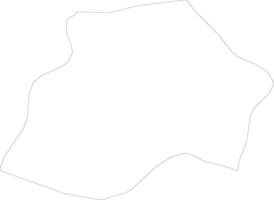 Kalinga Philippines outline map vector