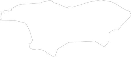 Karsavas Latvia outline map vector