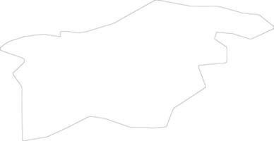 Kokneses Latvia outline map vector