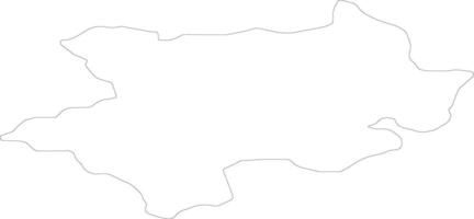 kuldigas Letonia contorno mapa vector