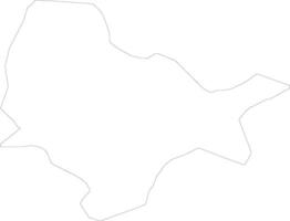 Lenart Slovenia outline map vector