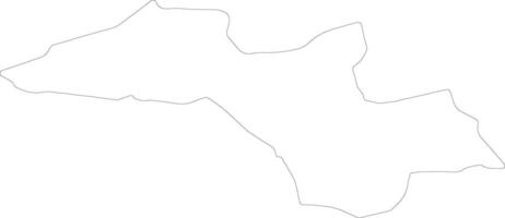 Litija Slovenia outline map vector