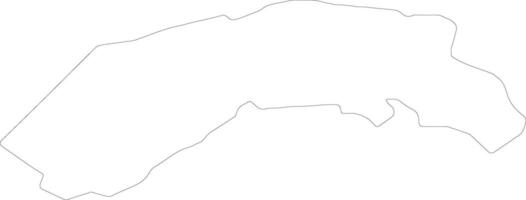 Lubanas Latvia outline map vector