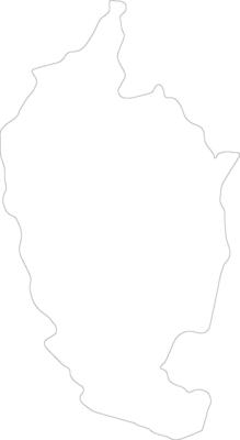 Maha Sarakham Thailand outline map