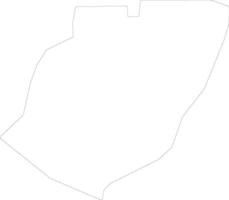 Manafwa Uganda outline map vector