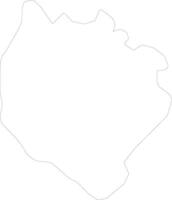 Marinduque Philippines outline map vector