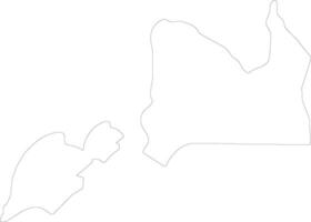 Misamis Oriental Philippines outline map vector