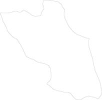 Misratah Libya outline map vector