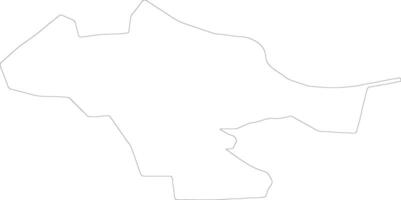 Nauksenu Latvia outline map vector