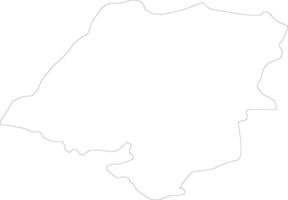 Opole Poland outline map vector