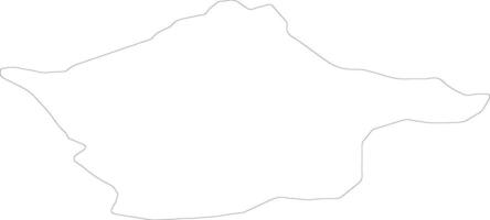 Pargaujas Latvia outline map vector