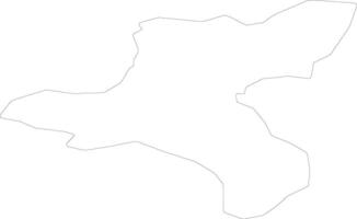 Priekulu Latvia outline map vector