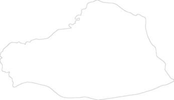 Sanliurfa Turkey outline map vector