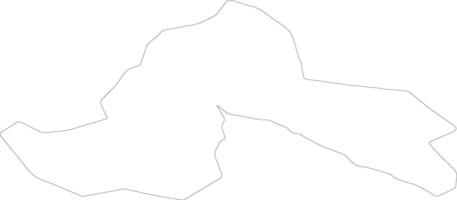 Siguldas Latvia outline map vector