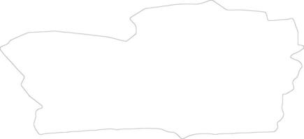 Smiltenes Latvia outline map vector