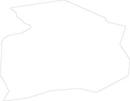 Skriveru Latvia outline map vector