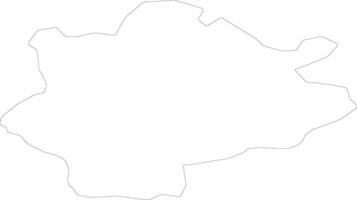 Talsi Latvia outline map vector