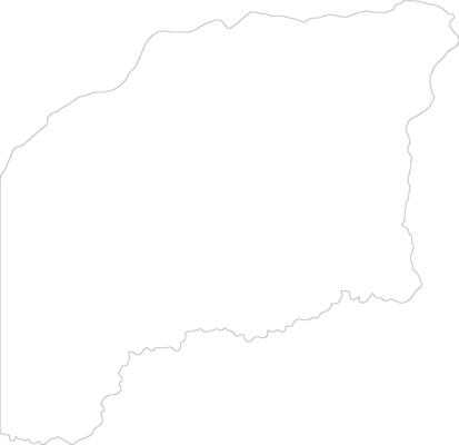 Vichada Colombia outline map