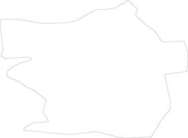 Viesites Latvia outline map vector