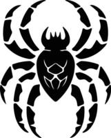 arthropod black silhouette vector