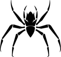 assassinbug black silhouette vector