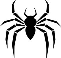 assassinbug black silhouette vector