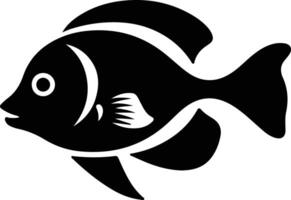 dory black silhouette vector