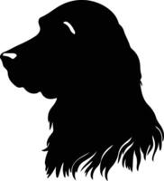 Irish Setter silhouette vector