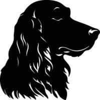 Irish Setter silhouette vector