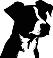 Jack Russell Terrier silhouette vector