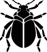 junebug black silhouette vector