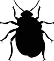 junebug black silhouette vector