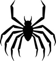 whip scorpion  black silhouette vector