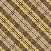 Tartan plaid pattern with texture and warm color. vector