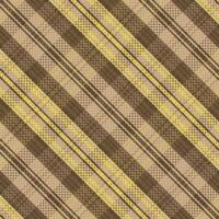 Tartan plaid pattern with texture and warm color. vector